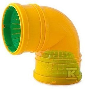 KOLANO DRENARSKIE 90ST. 72MM UNIWERS. KOLANO DRENARSKIE 90ST. 72MM UNIWERS.