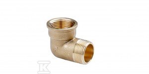 KOLANO MOSIĘŻNE 6/4 " NAKR-WKR ŻÓŁT KOLANO MOSIĘŻNE 6/4 " NAKR-WKR ŻÓŁT