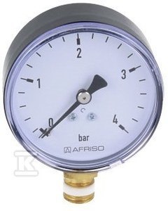 MANOMETR RF63 PIONOWY 1/4" 0-4BAR