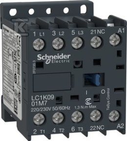 STYCZ.K 3P 9A 230VAC 1NZ AC3