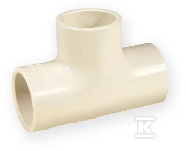 TRÓJNIK RÓWNOPRZEL KW/KW/KW 1/2" PVC-C