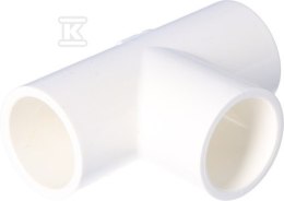 TRÓJNIK RÓWNOPRZELOTOWY KW/KW/KW PVC 3