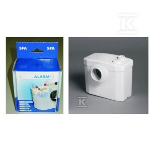 ROZDR.SANIBROYEUR SIL(TYLKO WC)+ALARM