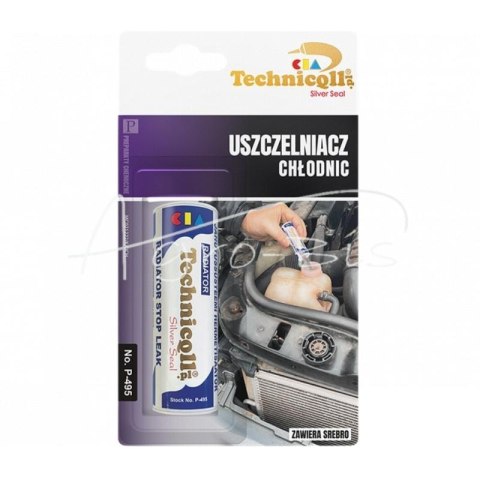 Uszczelniacz chłodnic 20g z nano srebrem P-495 Technicqll Uszczelniacz chłodnic 20g z nano srebrem P-495 Technicqll