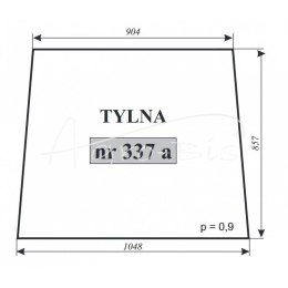 Szyba tylna T-25 Zamość