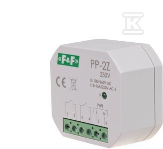 PP-2Z 230V PRZEKAŹ.ELE.2Z 16A P/T PP-2Z 230V PRZEKAŹ.ELE.2Z 16A P/T