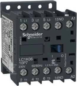 STYCZ.K 3P 12A 230VAC 1NO AC3