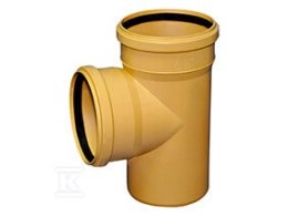 TRÓJNIK PVC 160X160/87.5 KAN ZEW