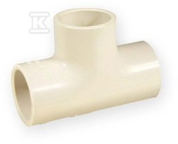 TRÓJNIK RÓWNOPRZELOTOWY KW/KW/KW 1 PVC