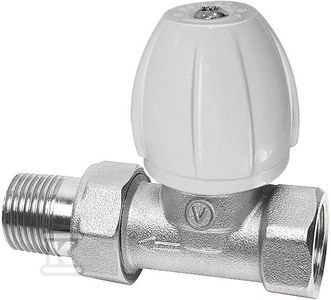 ZAWÓR GRZEJNIKOWY PS PROSTY 1/2" NIKL. ZAWÓR GRZEJNIKOWY PS PROSTY 1/2" NIKL.