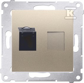 GN.KOMP.RJ45 KAT6 PRZES.ZŁOT.MAT SIMON5 GN.KOMP.RJ45 KAT6 PRZES.ZŁOT.MAT SIMON5