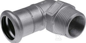 KOLANO 22X3/4 GZ INO INOX PRESS KOLANO 22X3/4 GZ INO INOX PRESS