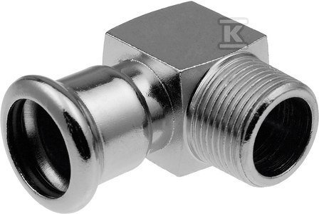 KOLANO 22XR3/4GZ KRÓTKIE STEEL PRESS KOLANO 22XR3/4GZ KRÓTKIE STEEL PRESS