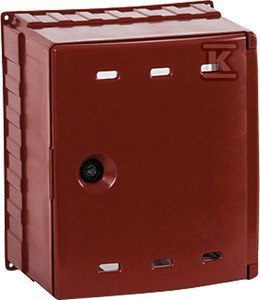 SKRZYNKA ZAW.GAZ.TWORZYWO 30X34X20 BRĄZ SKRZYNKA ZAW.GAZ.TWORZYWO 30X34X20 BRĄZ