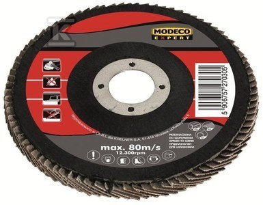 TARCZA LISTK.125MM GRAN.120 WYPUKŁA TARCZA LISTK.125MM GRAN.120 WYPUKŁA