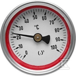 TERMOMETR TARCZOWY (100OC)-CZERWONY