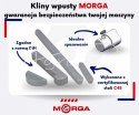 Klin noskowy 13x8x112 DIN6887 Stal C45 MORGA (sprzedawane po 5) widoczna cena za 1 sztukę