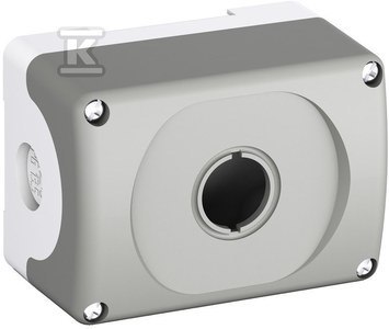 MEP1-0 OBUDOWA 1-POZ.SZARA