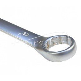 Klucz płasko oczkowy 32mm CR-V satynowy