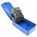Komplet wierteł do metalu HSS 25cz 1-13mm
