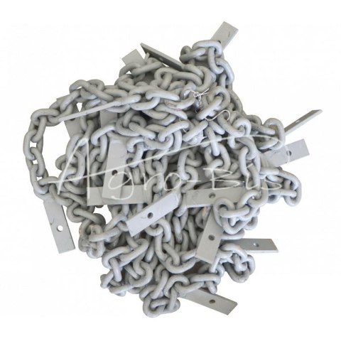 Łańcuch przenośnik podłogowy przykręcany 21- listew 6x30x95 przykręcany N218/1 ogniwo FI-11/31 Warfama 2218-07-01-100-10 klasa 5