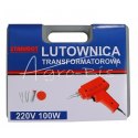 Lutownica transformatorowa 100W + akcesoria