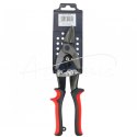 Nożyce do cięcia blachy 260mm lewe czerwone
