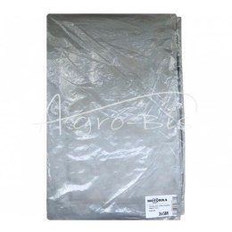 Plandeka 3x5m srebrna gramatura 130g/m2 Gruba MOTORRA