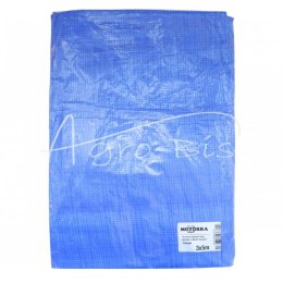 Plandeka niebieska 3x5m gramatura 50g/m2 standard MOTORRA