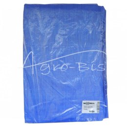 Plandeka niebieska 4x6m gramatura 50g/m2 standard MOTORRA