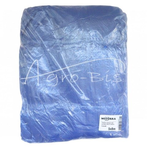 Plandeka niebieska 5x8m gramatura 50g/m2 standard MOTORRA Plandeka niebieska 5x8m gramatura 50g/m2 standard MOTORRA