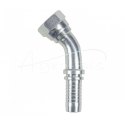 Końcówka zakucie hydrauliczne DKR 45° DN20 3/4" Premium HYDRAL