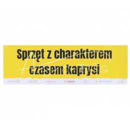 Naklejka Sprzęt z charakterem - czasem kaprysi 8x25cm