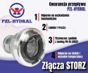 Nasada aluminiowa STORZ 110mm z gwintem zewnętrznym 4" PZL HYDRAL