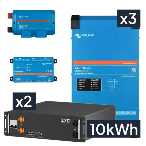 Trójfazowy magazyn energii 9kVA/10kWh Trójfazowy magazyn energii 9kVA/10kWh