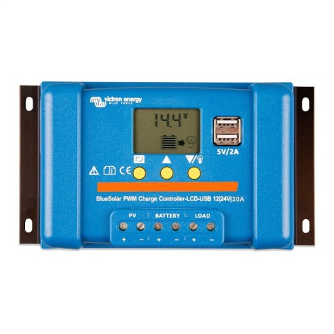 BlueSolar PWM-LCD&USB 12/24V-20A BlueSolar PWM-LCD&USB 12/24V-20A