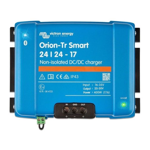 Orion-Tr Smart 24/24-17A Non-isolated DC-DC ch. Orion-Tr Smart 24/24-17A Non-isolated DC-DC ch.
