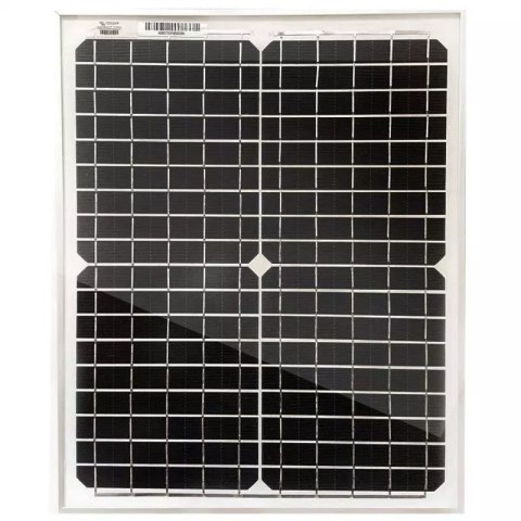 Panel słoneczny 20W i akumulator AGM 8Ah z regulatorem LCD Panel słoneczny 20W i akumulator AGM 8Ah z regulatorem LCD
