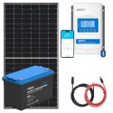 Panel słoneczny 455W z regulatorem 30A MPPT oraz akumulatorem 100Ah