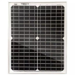 Panel słoneczny 55W i akumulator AGM 14Ah z regulatorem LCD