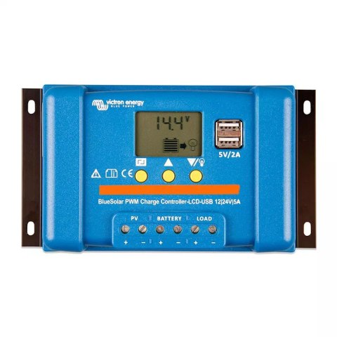 Panel słoneczny 55W z regulatorem ładowania 5A Panel słoneczny 55W z regulatorem ładowania 5A