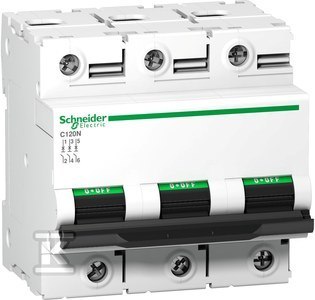 C120N 3P 100A C 10KA 415V WYŁ.NADPR C120N 3P 100A C 10KA 415V WYŁ.NADPR