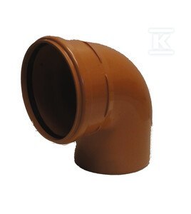 KOLANO PVC 200/87.5 KAN ZEW KOLANO PVC 200/87.5 KAN ZEW