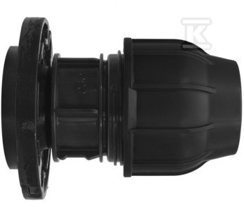 KRYZA ZACISK.PP 90X3"DN80,Z KOŁN.DO PE