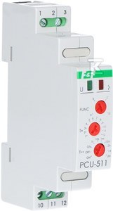 PCU-511 PRZ.CZAS.230V 10A 1P SZYNA 1MOD PCU-511 PRZ.CZAS.230V 10A 1P SZYNA 1MOD