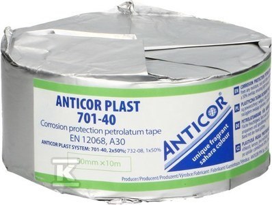 TAŚMA ANTICOR PLAST 50MMX10M TAŚMA ANTICOR PLAST 50MMX10M