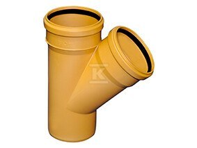TRÓJNIK PVC 110X110/67.5 KAN ZEW TRÓJNIK PVC 110X110/67.5 KAN ZEW