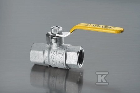ZAWÓR KULOWY GAZOWY 6/4" NIKL. ZAWÓR KULOWY GAZOWY 6/4" NIKL.