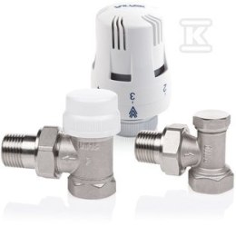 ZESTAW TERMOSTAT.THERMO SET KĄTOWY