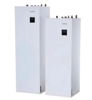 10kW Pompa ciepła KAISAI SPLIT + zasobnik CWU 190 L ALL-IN-ONE KHA-10RY1-B / CWU: KMK-190L-100RY1 A+++